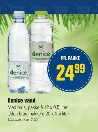 Otto Duborg Denice vand tilbud