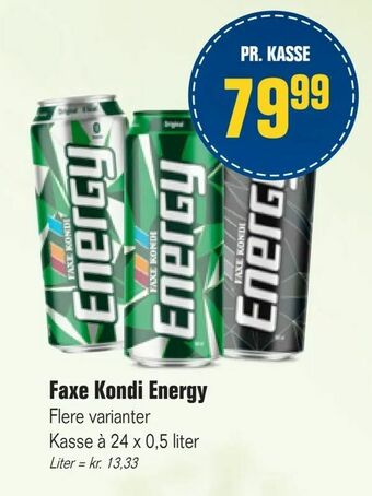 Otto Duborg Faxe Kondi Energy tilbud