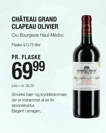 Château grand clapeau olivier