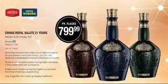 Otto Duborg Chivas royal salute 21 years tilbud