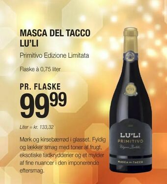 Otto Duborg Masca del tacco lu'li tilbud