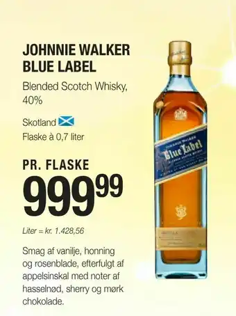 Otto Duborg Johnnie walker blue label tilbud