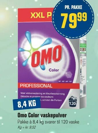 Otto Duborg Omo Color vaskepulver tilbud