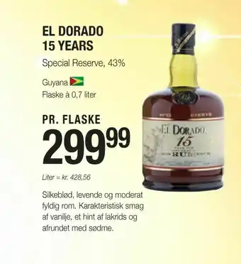 El dorado 15 years