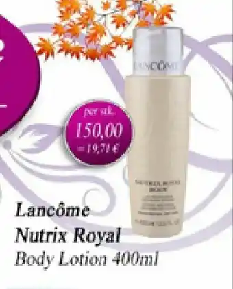 Otto Duborg Lancôme Nutrix Royal Body Lotion tilbud