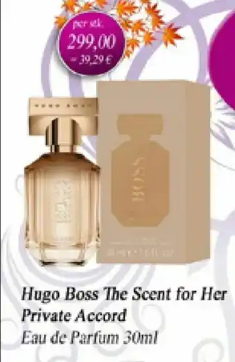 Otto Duborg Hugo Boss the scent for her Private Accord tilbud