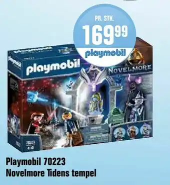 Otto Duborg Playmobil 70223 Novelmore Tidens tempel tilbud