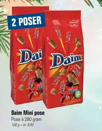 Otto Duborg Daim Mini pose tilbud