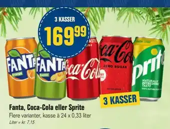 Otto Duborg Fanta, Coca-Cola eller Sprite tilbud