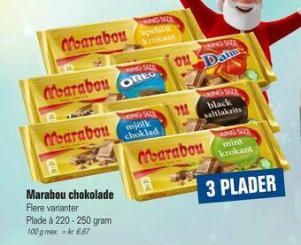 Otto Duborg Marabou chokolade tilbud