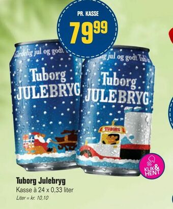 Otto Duborg Tuborg Julebryg tilbud