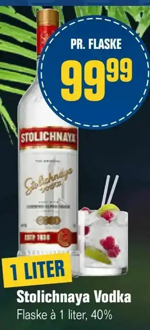 Otto Duborg Stolichnaya Vodka tilbud