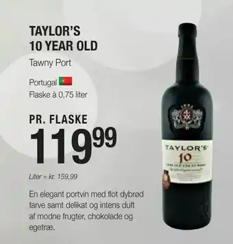 Taylor's 10 year old