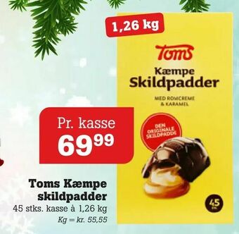 Poetzsch Padborg Toms Kæmpe skildpadder tilbud