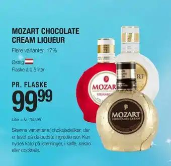 Poetzsch Padborg Mozart chocolate cream liqueur tilbud