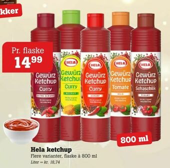 Poetzsch Padborg Hela ketchup tilbud
