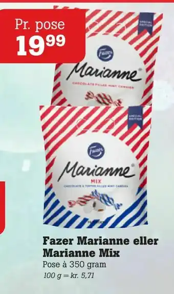 Poetzsch Padborg Fazer Marianne eller Marianne Mix tilbud