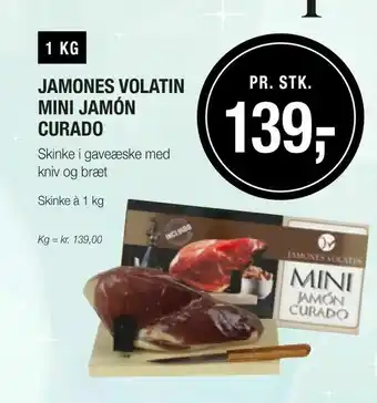 Poetzsch Padborg Jamones volatin mini jamón curado tilbud