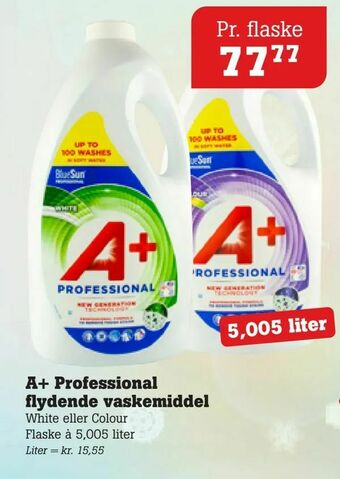 Poetzsch Padborg A+ Professional flydende vaskemiddel tilbud