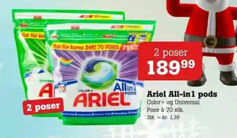 Poetzsch Padborg Ariel All-in1 pods tilbud