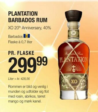 Poetzsch Padborg Plantation barbados rum tilbud