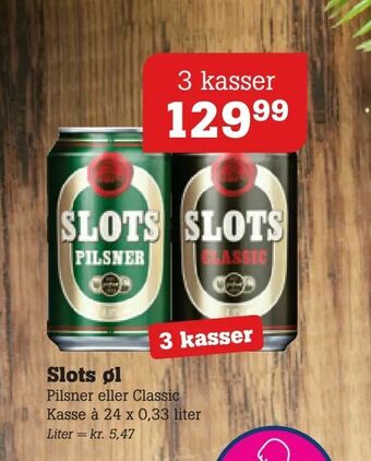 Poetzsch Padborg Slots øl tilbud