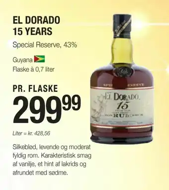 El dorado 15 years