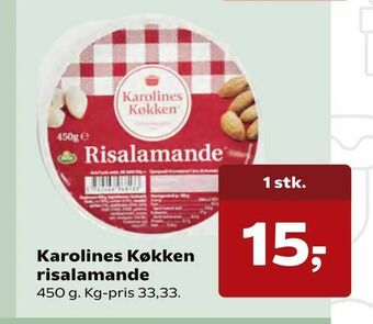 Karolines Køkken risalamande
