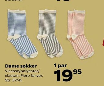 Kvickly Dame sokker tilbud