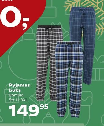 Kvickly Pyjamas buks tilbud