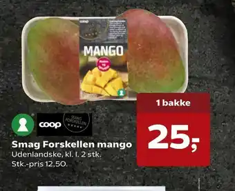 Kvickly Smag Forskellen mango tilbud