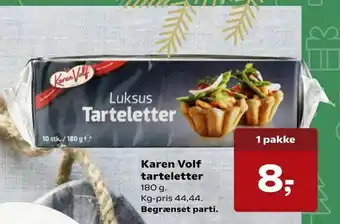 Karen Volf tarteletter