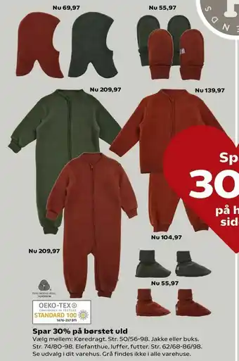 Kvickly Børstet uld tilbud
