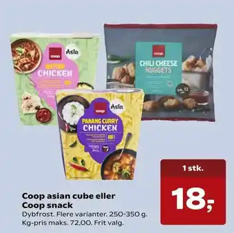 Coop asian cube eller Coop snack