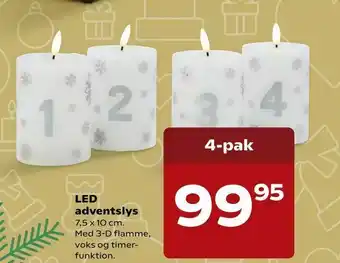 LED adventslys