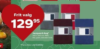 Kvickly Jacquard dug tilbud