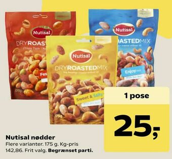 Kvickly Nutisal nødder tilbud