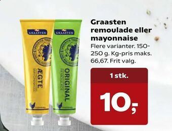Kvickly Graasten remoulade eller mayonnaise tilbud