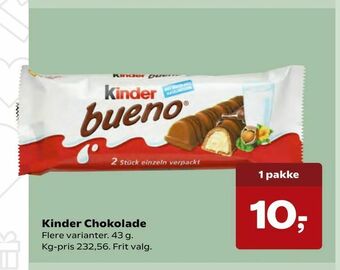 Kinder Chokolade