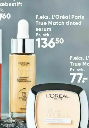 Bilka L'Oréal Paris True Match tinted serum tilbud