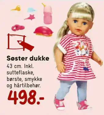 Bilka Søster dukke tilbud