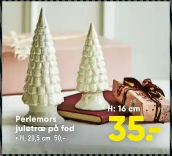 Bilka Perlemors juletræ på fod tilbud