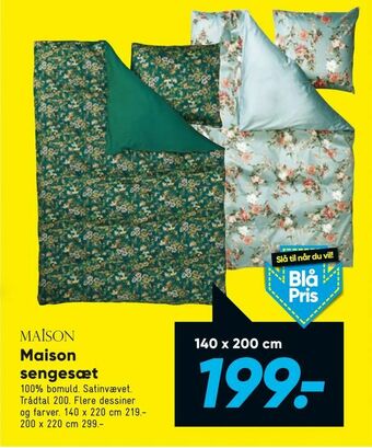 Bilka Maison sengesæt tilbud