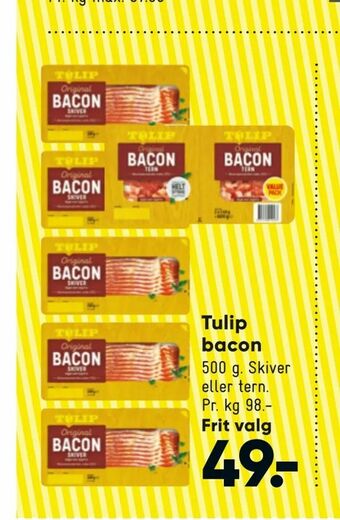 Bilka Tulip bacon tilbud