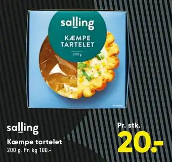 Kæmpe tartelet