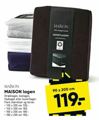 Bilka MAISON lagen tilbud