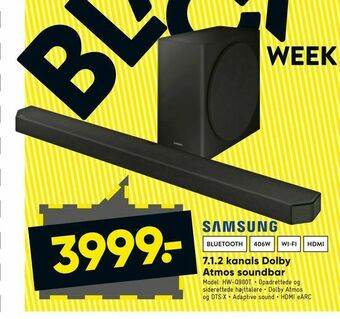 Bilka 7,1,2 kanals Dolby Atmos soundbar tilbud