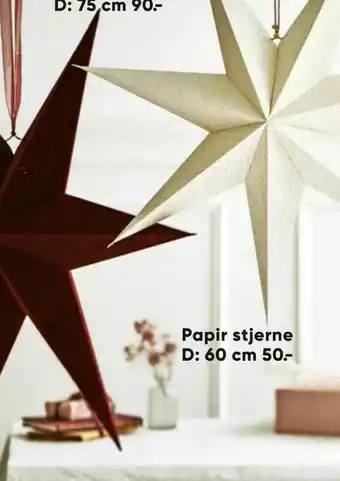 Bilka Papir stjerne tilbud