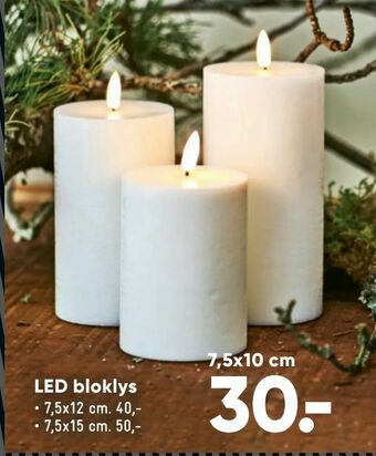 Bilka LED bloklys tilbud