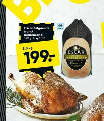 Bilka Oscar fritgående fransk berberieand tilbud